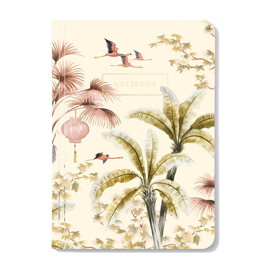 Notebook oriental flamingo flight