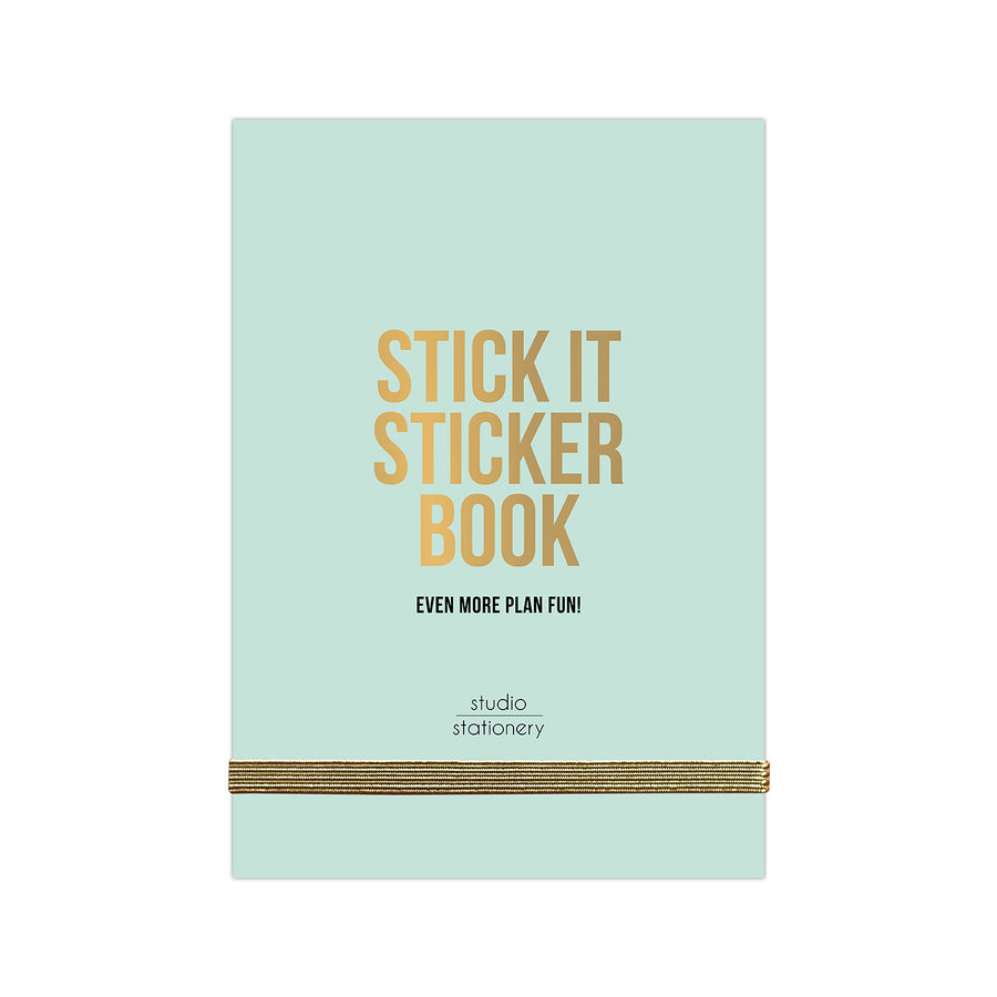Stickerboek studio stationery