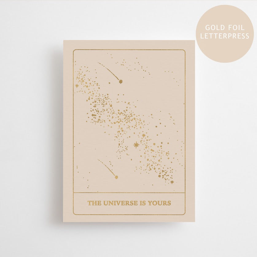 Kaartje Anna Cosma the universe is yours